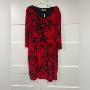 Précis Petite black and red dress